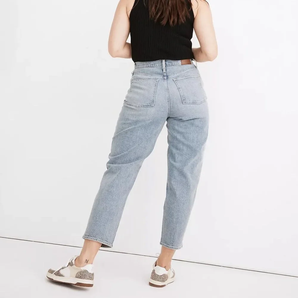 NWOT Madewell Balloon Jeans Size 28 Littlefield Wash - Picture 1 of 7